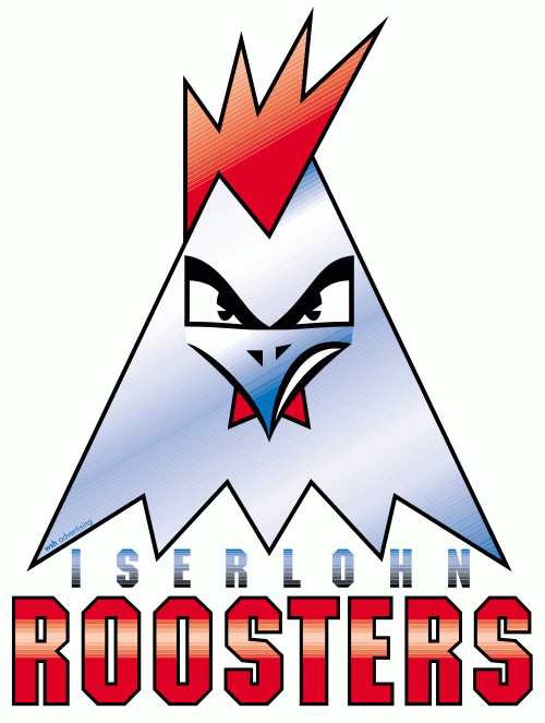 iserlohn roosters 2001-2011 primary logo iron on transfers for clothing